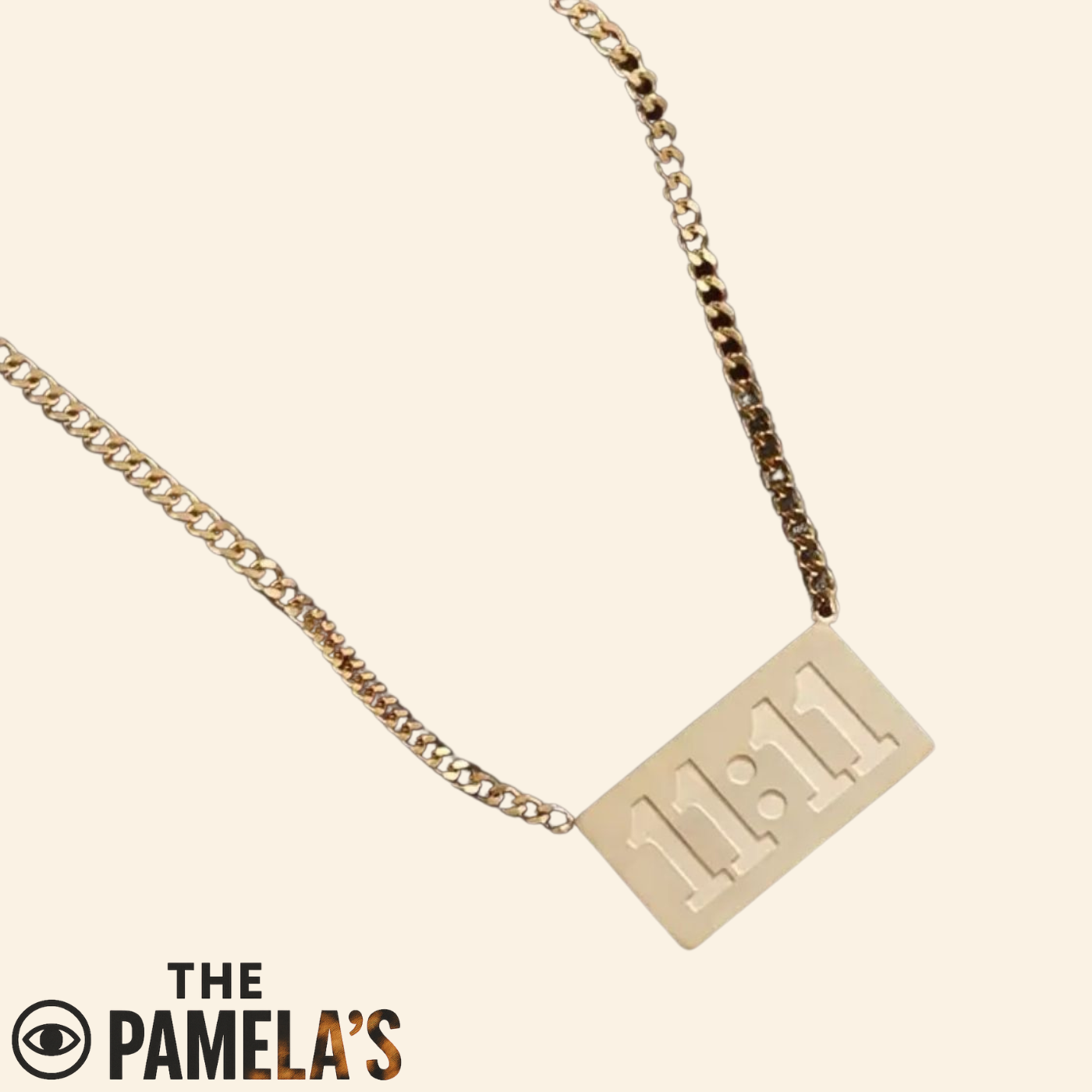 11:11 Barcode Necklace
