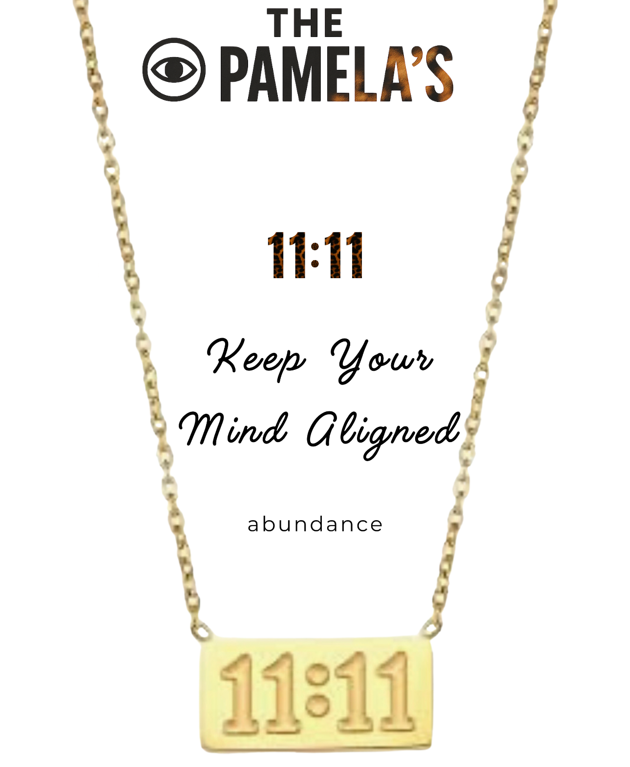 11:11 Barcode Necklace